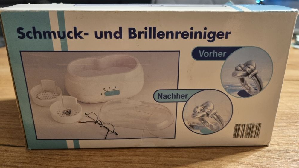 Myjka wibracyjna do czyszczenia biżuterii, okularów itp