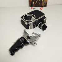 Kamera filmowa 8mm Paillard Bolex C 8SL napęd spręzynowy  kolba 1950 r