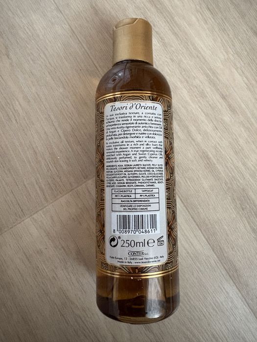 Олія для душу Tesori d’Oriente OLI DI ARGAN & CIPERO