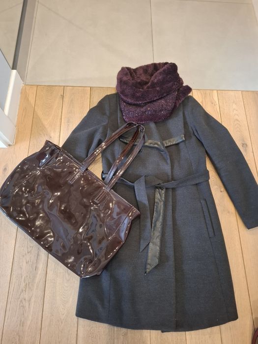 Reserved płaszcz zimowy jesienny M