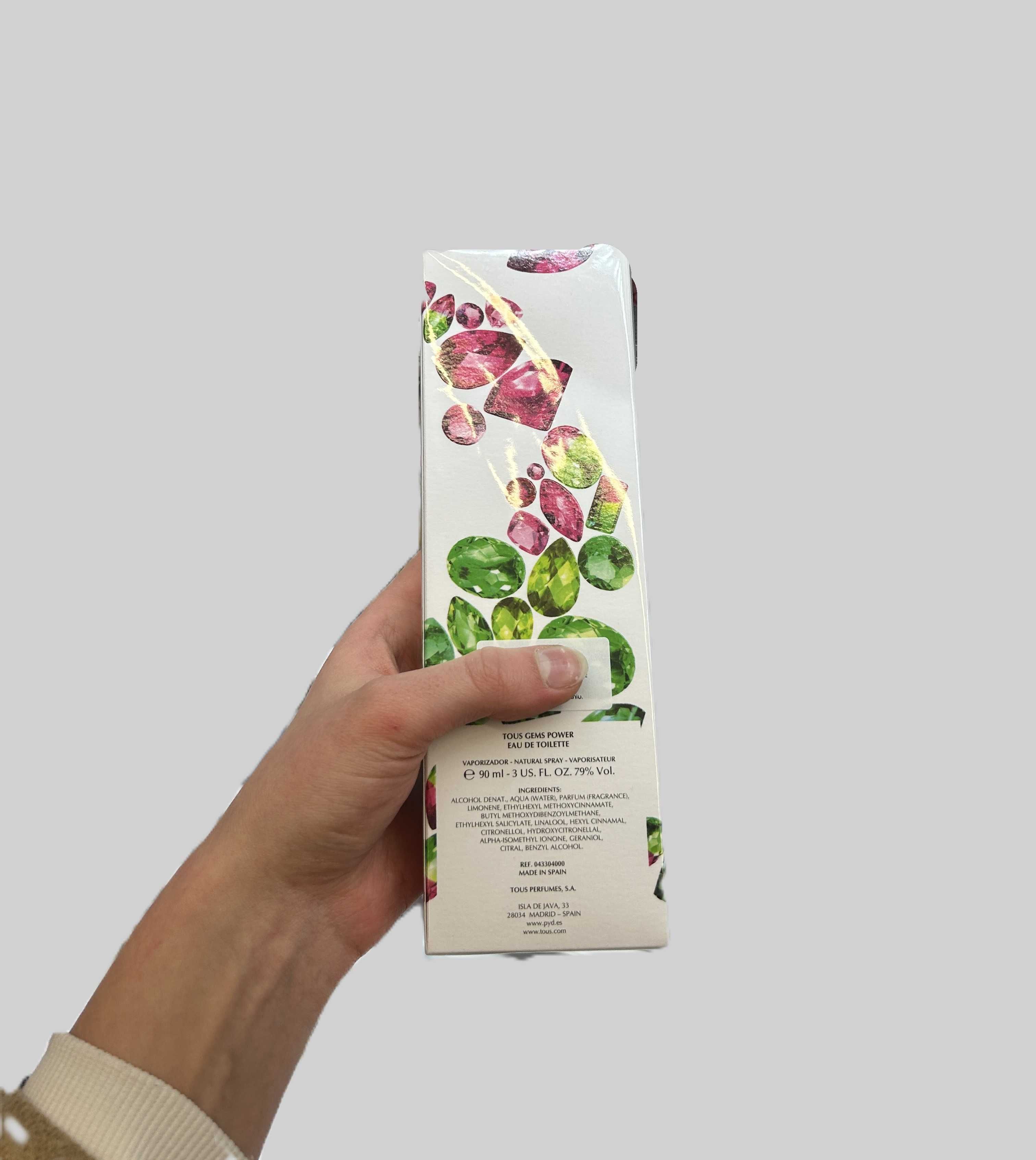 Nowy zapach TOUS Gems Power Woda toaletowa dla kobiet 90 ml