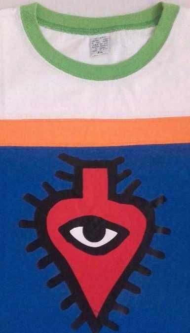 T-shirt XL da Luaka Bop de David Byrne. Nova.