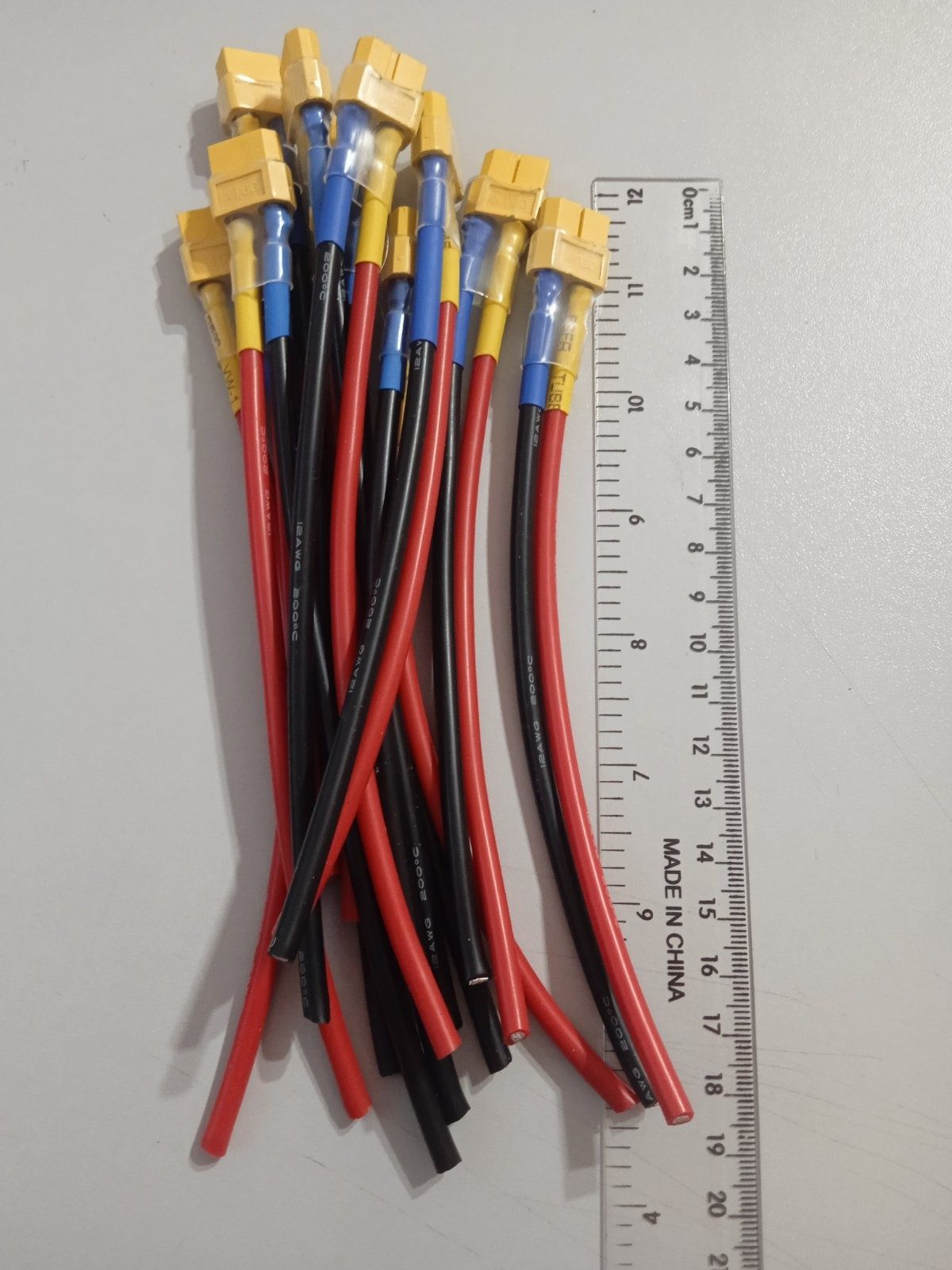 Балансувальний кабель  JST-XH 6s 7 pin + XT-60 с 12 VGA для дронів