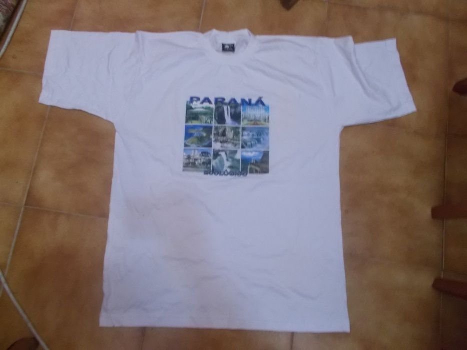 T-shirt de verão alusiva ao Paraná Brasil