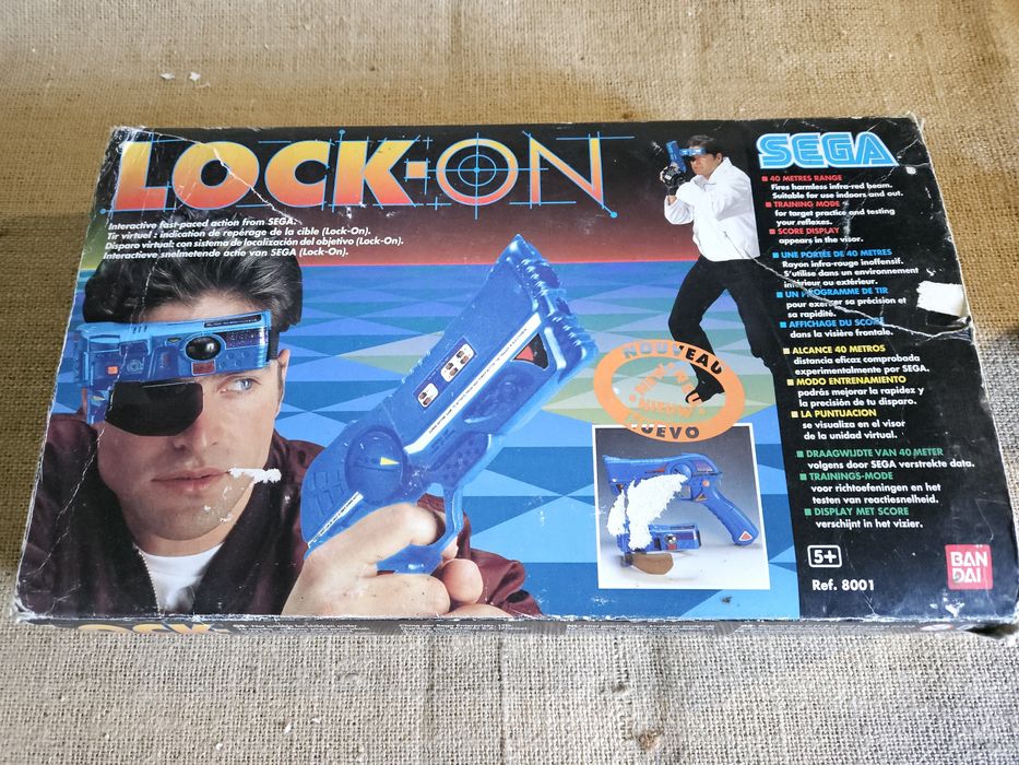 Sega lock on com caixa