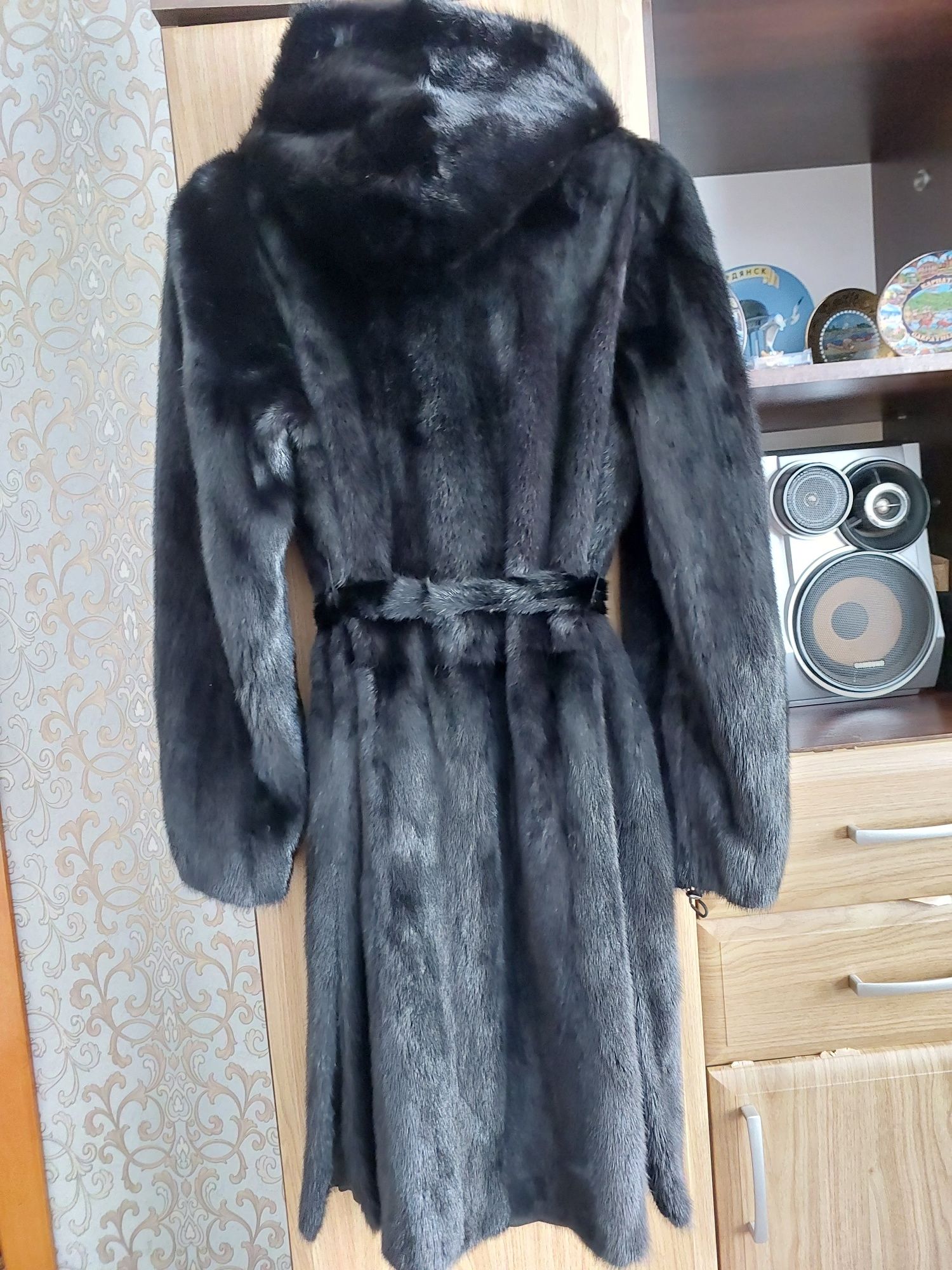 Норкова шуба,халат