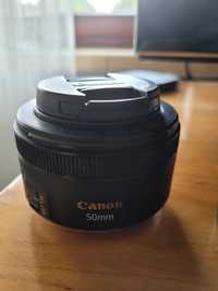Obiektyw Canon 50 mm f/1.8 EF STM + osłona przewisłoneczna