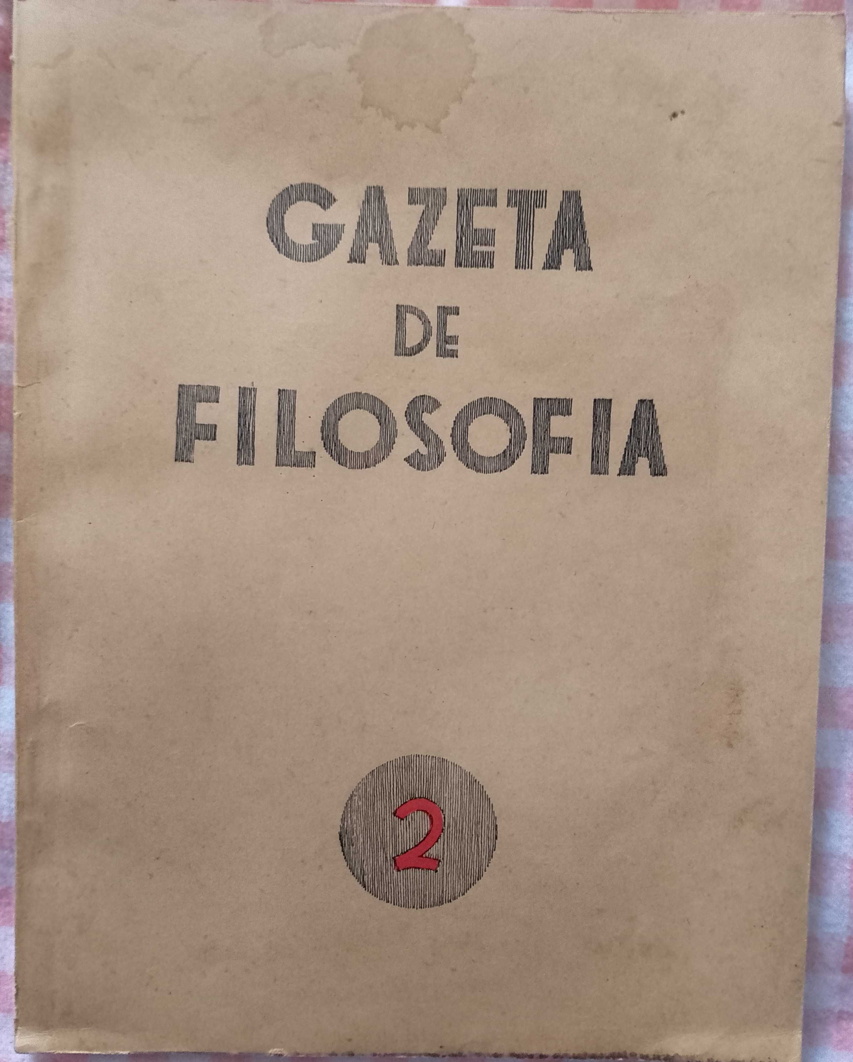 Gazeta de Filosofia n.º 2, Antonino de Sousa (dir.)