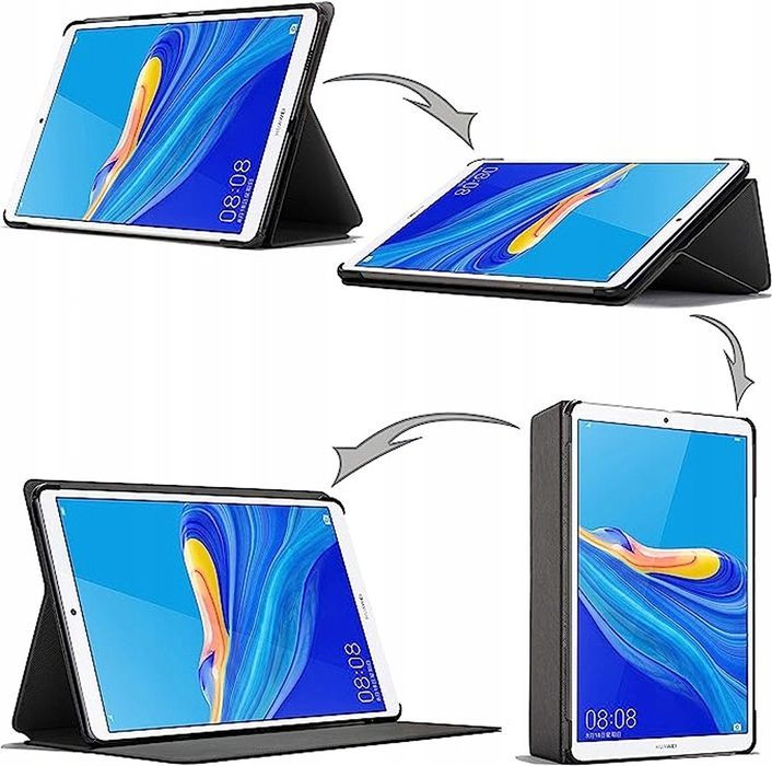 Etui do Huawei Mediapad M6 10.8” Wytrzymałe Magnetyczne Niebieski