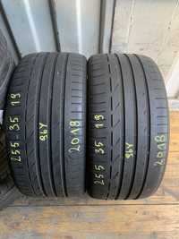 Dwie opony bridgestone potenza s001 255/35/19 2018r.