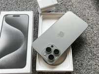 iPhone 15 Pro 512GB Titanium Grey Szary Grafit Bat91%+ SZKŁO