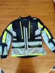 Casaco SPIDI 4 Season Evo H2Out Black / Grey / Yellow Fluo