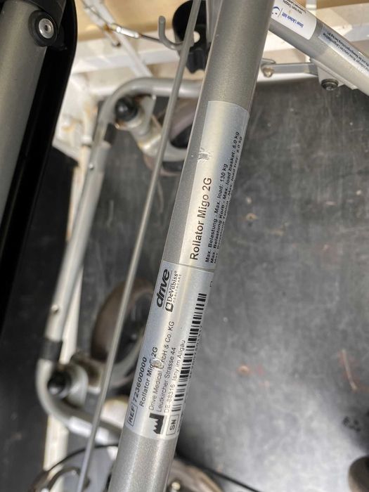 WÓZEK Balkonik PODPÓRKA 4 KOŁOWA czterokołowy zakupy CHODZIK składany