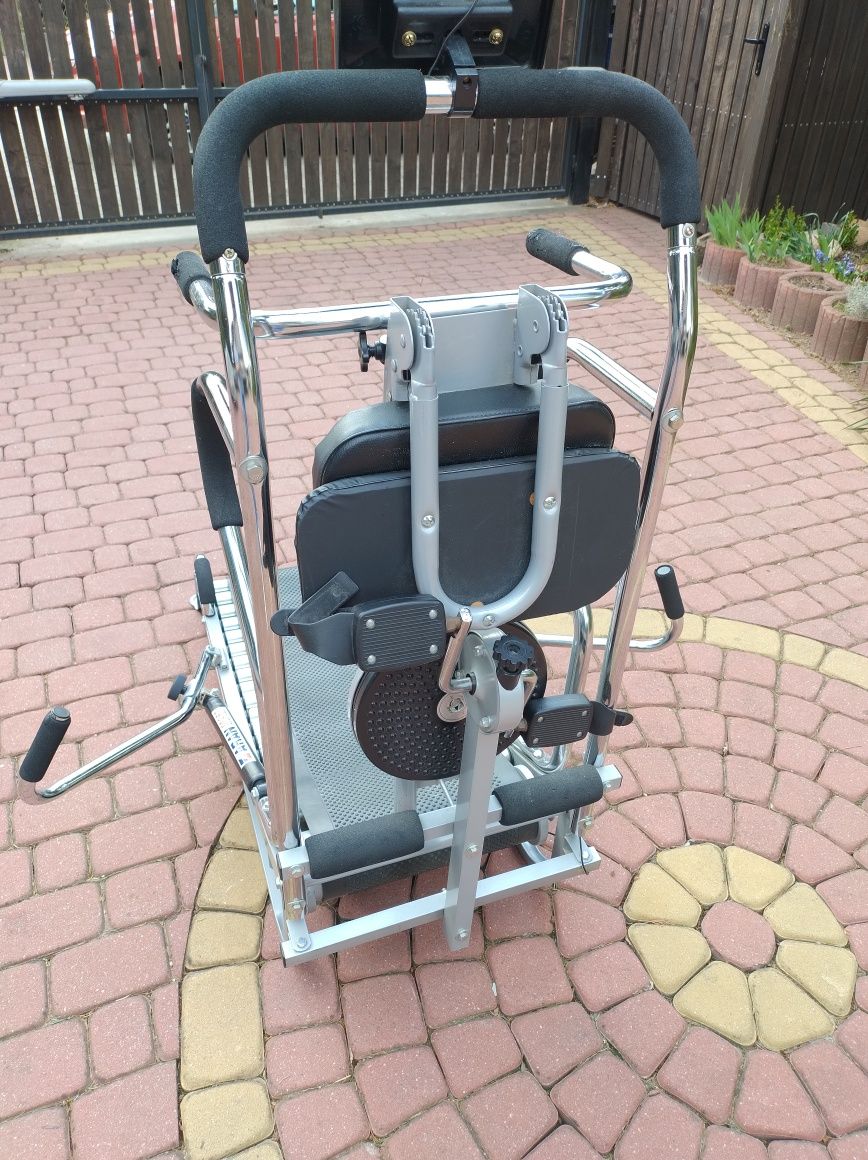 Przyrząd rehabilitacyjny, bieżnia, rowerek, wiosła, twister 4w1