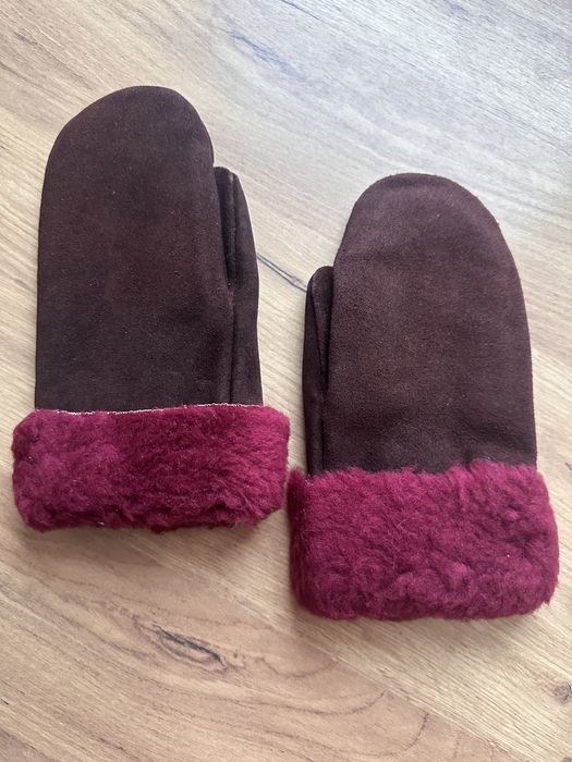 Piękne cieplutkie rękawiczki