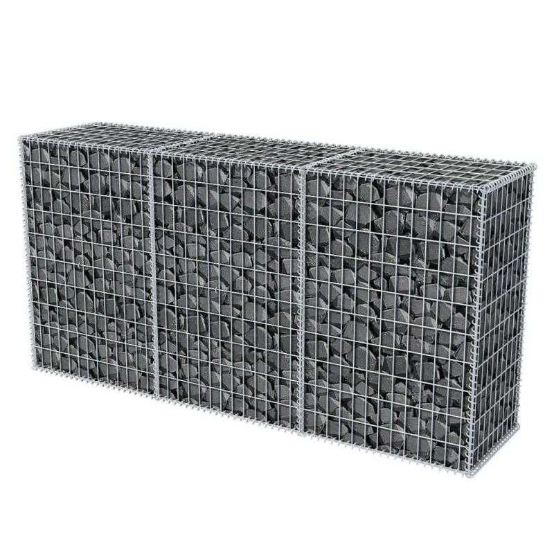 Cestos gabião aço galvanizado 200x50x100 cm - Temos outras medidas.