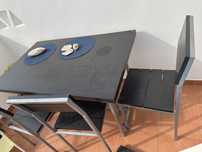 Mesa Refeicao + 4 cadeiras (120 cm x 75 com)