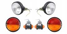 Komplet lamp Ursus C-330 z instalacją elektryczną