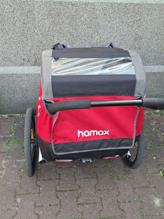Przyczepka rowerowa  firmy Hamax 2 osobowa