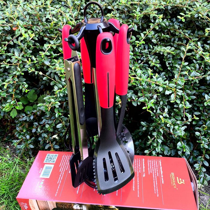 Eisenbach – 6-częściowy zestaw przyborów kuchennych + stojak