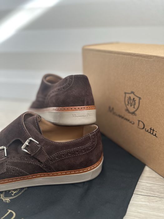Туфлі чоловічі замшеві Massimo Dutti, розмір 41