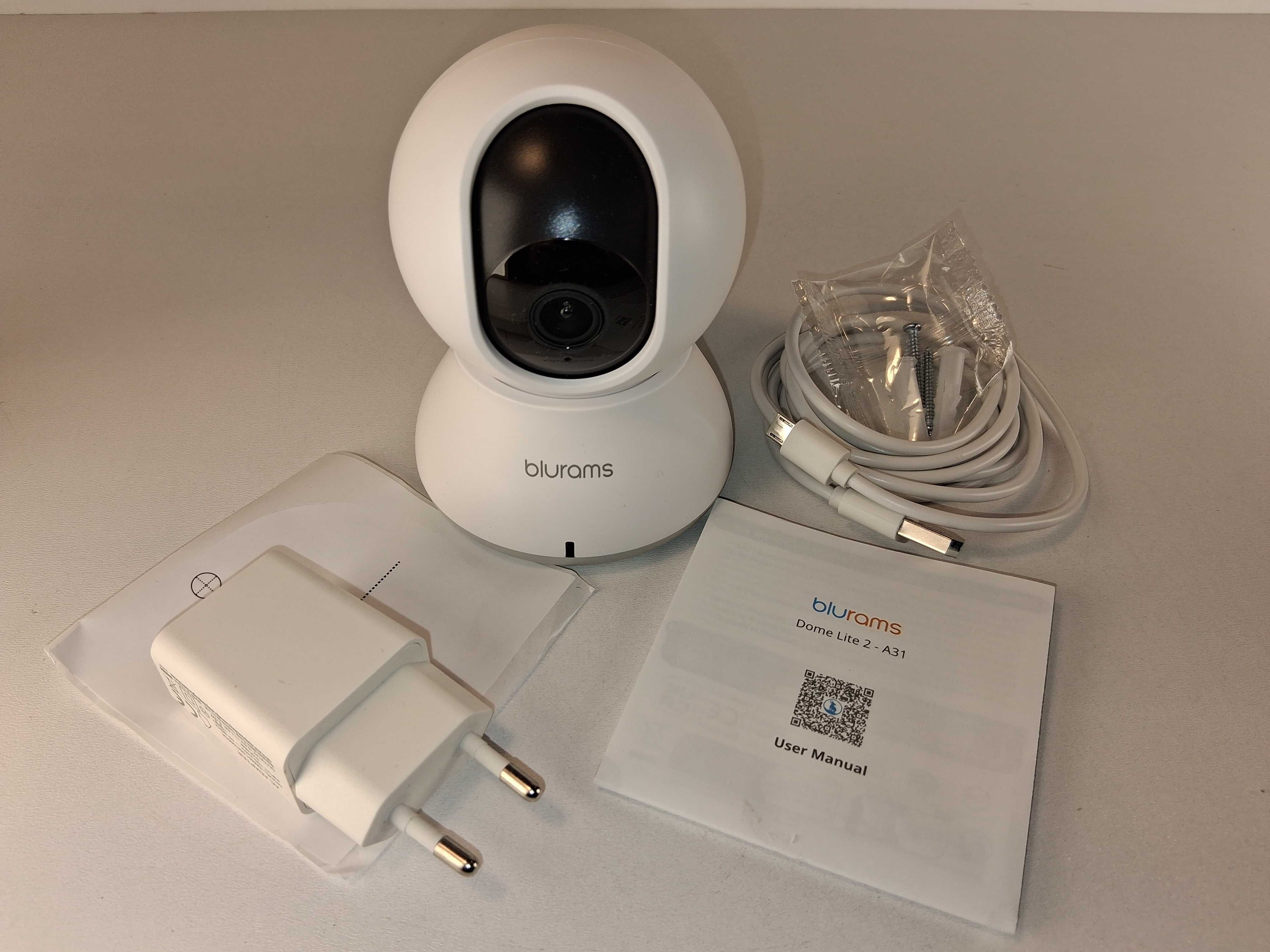 E043 Kamera Bluarams Dome Lite 2 A31 Smart Pan-Tilt Monitoring