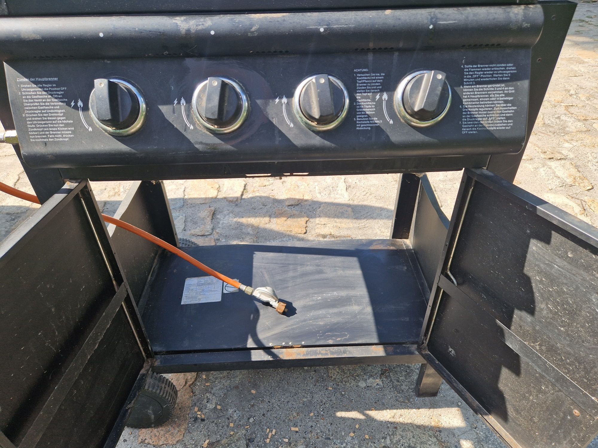 Grill Gazowy 4 Palnikowy