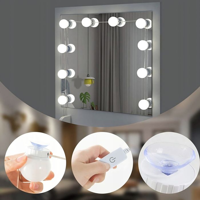 Toaletka Glamour z oświetleniem led