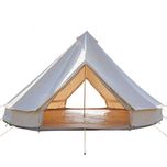 Namiot dwudrzwiowy, glampingowy, dzwonkowy, safari, bawełna, bell tent