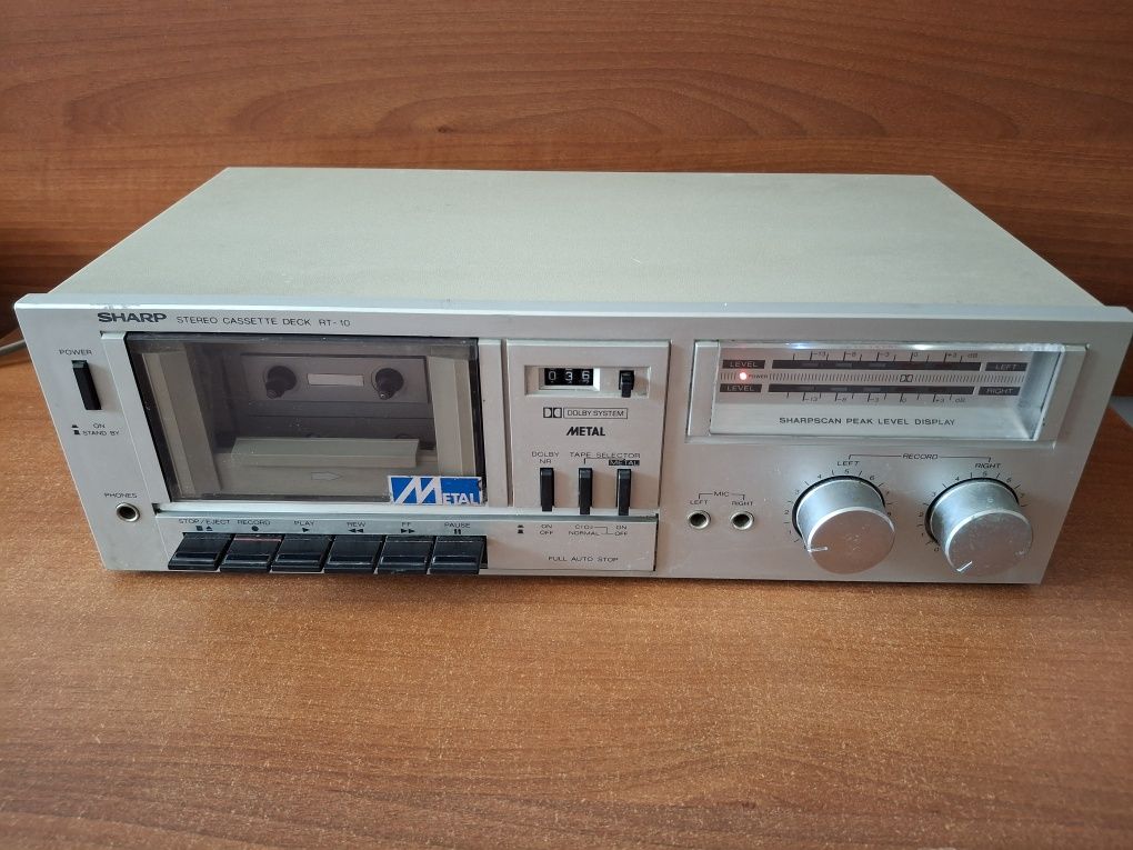 Odtwarzacz kaset Sharp RT-10 deck