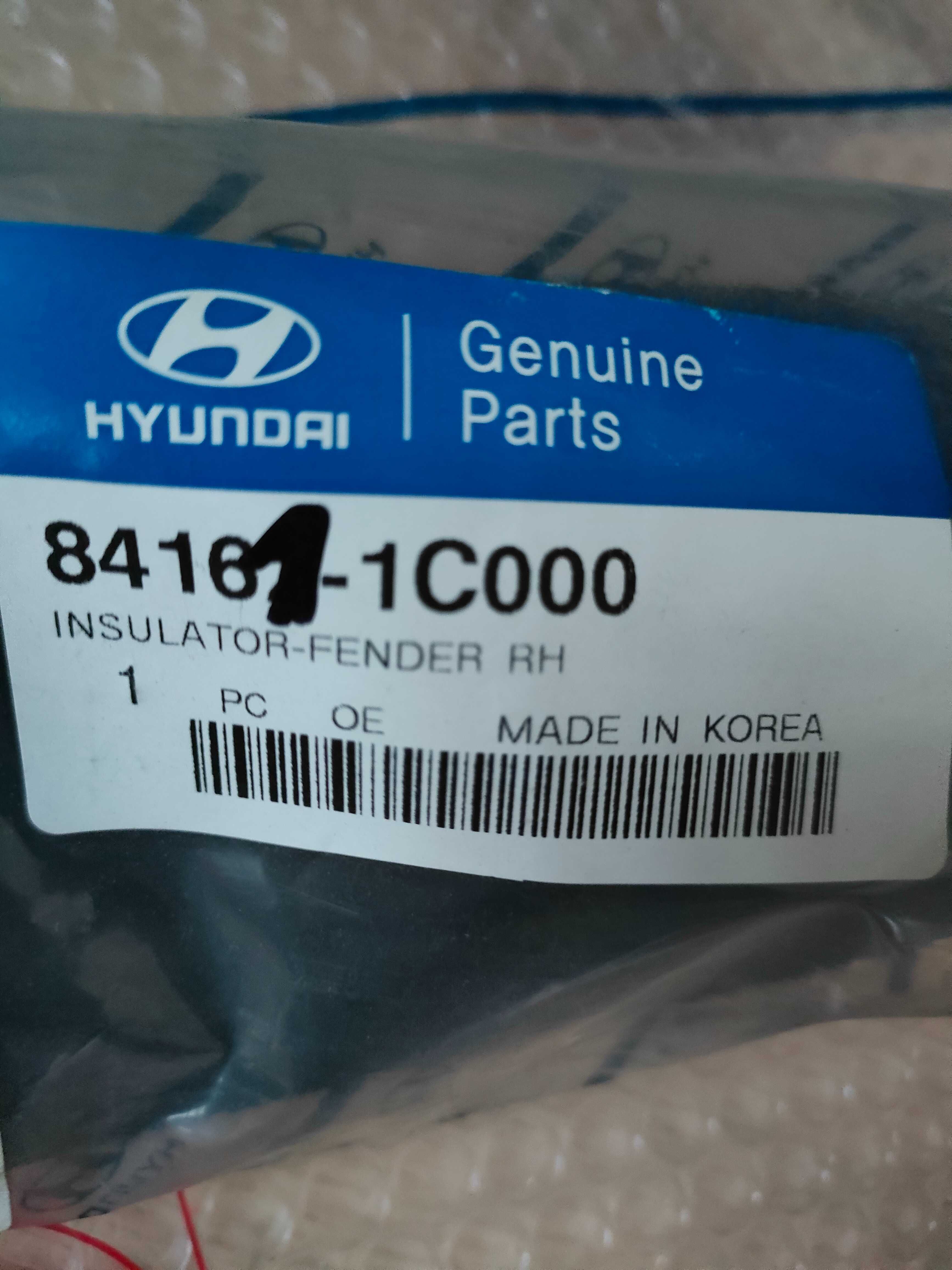 Hyundai Getz osłona błotnika prawa strona NOWY oryginał 84161-1C000