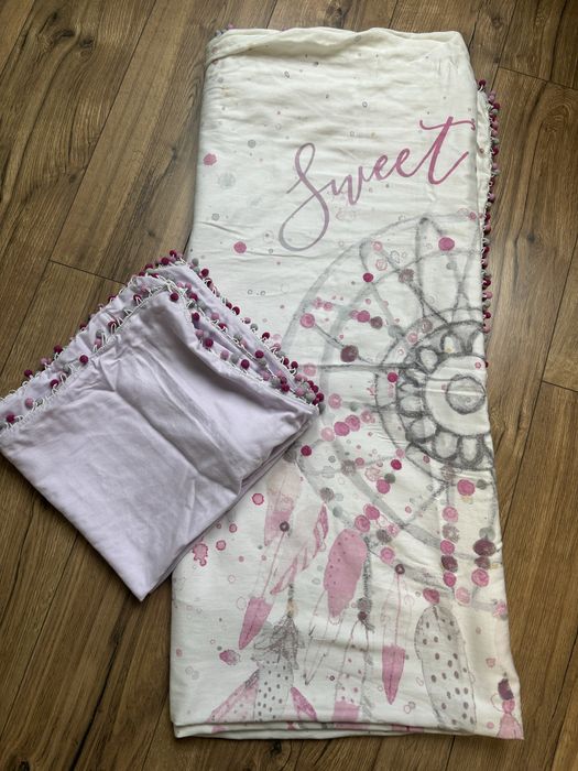 Komplet pościeli 200x220 bawełna satynowa łapacz snów