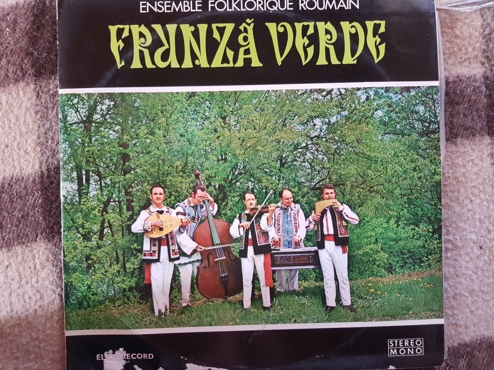 Vinyl Franza Verde Ensemble Folklorique Roumain Electrecord 1971