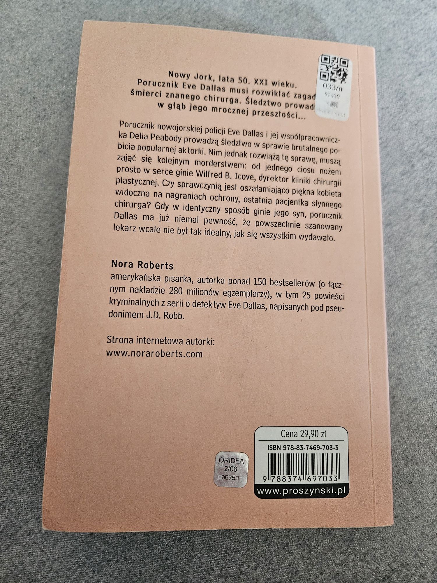 Naznaczone śmiercią J.D. Robb Nora Roberts