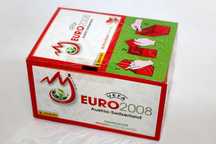 Euro 2008 da Panini – Caixa selada com 100 saquetas + Caderneta
