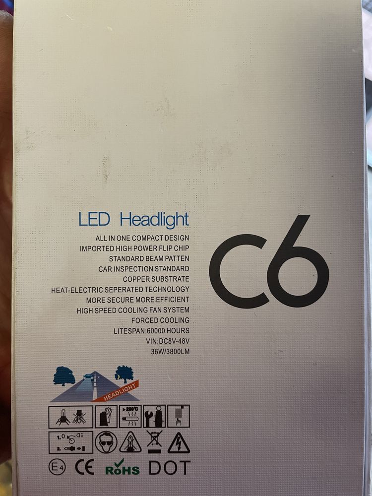 Żarówki led H7