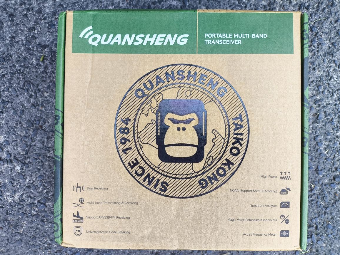 Quansheng tk11 (8) radiotelefon walkie talkie radio HF