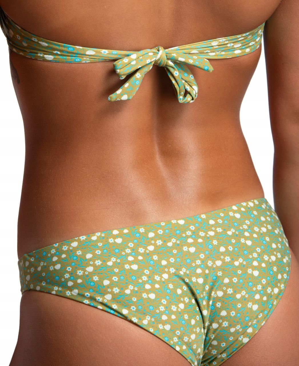 Strój kąpielowy damski bikini bandeau Arena Olive Multi R.d36