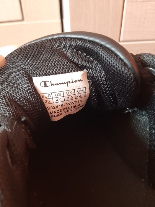 Sneakersy buty czarnobiałe champion unisex