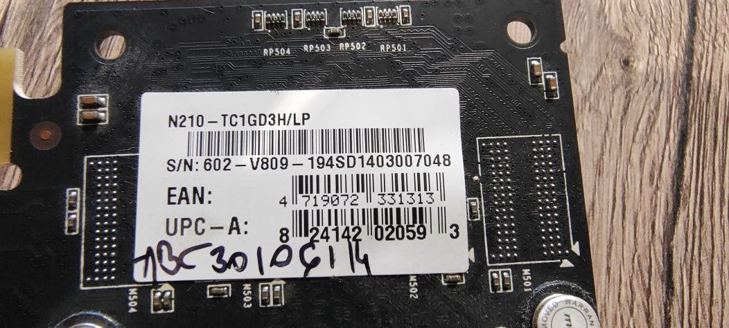 Karta graficzna MSI GeForce 210 pasywna low profile niskoprofilowa