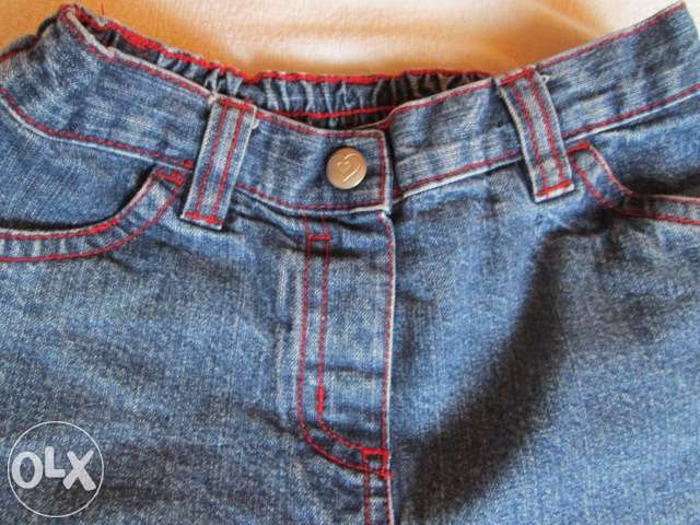 Spodnie jeansowe dziewczęce 3-4 lata