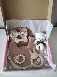 Pudełko Baby box baby shower narodziny chrzest prezent dla noworodka