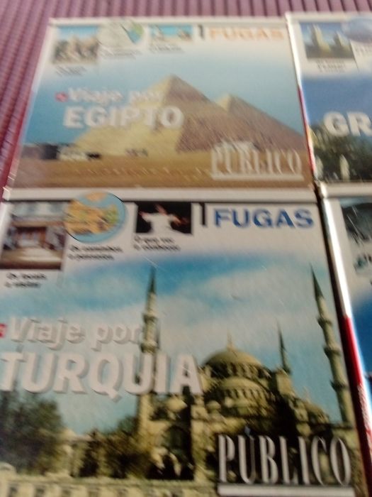 4 CD  de viagens