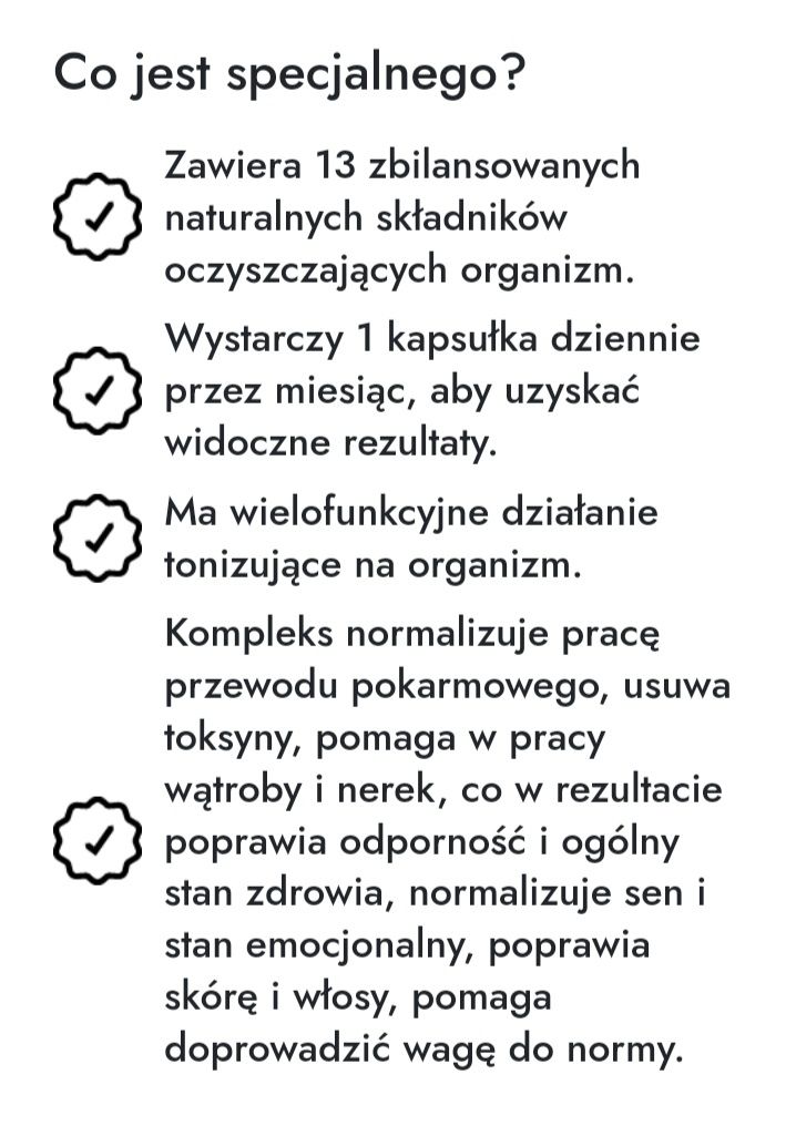 Detox na odchudzanie, oczyszczenie organizmu , odporność