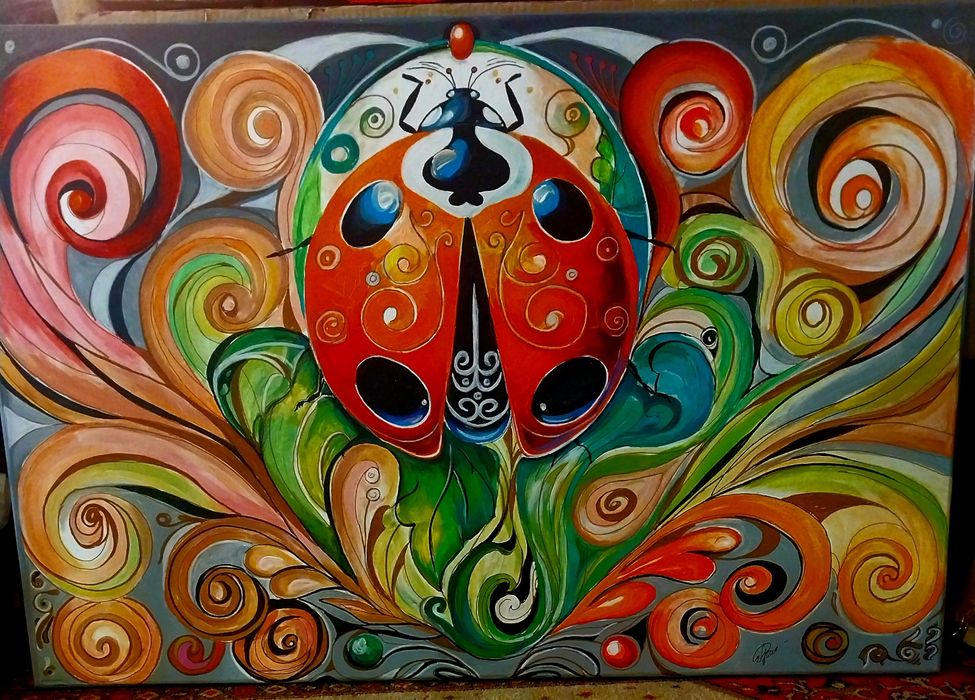 Картина. Нейроарт. Интерьерная.