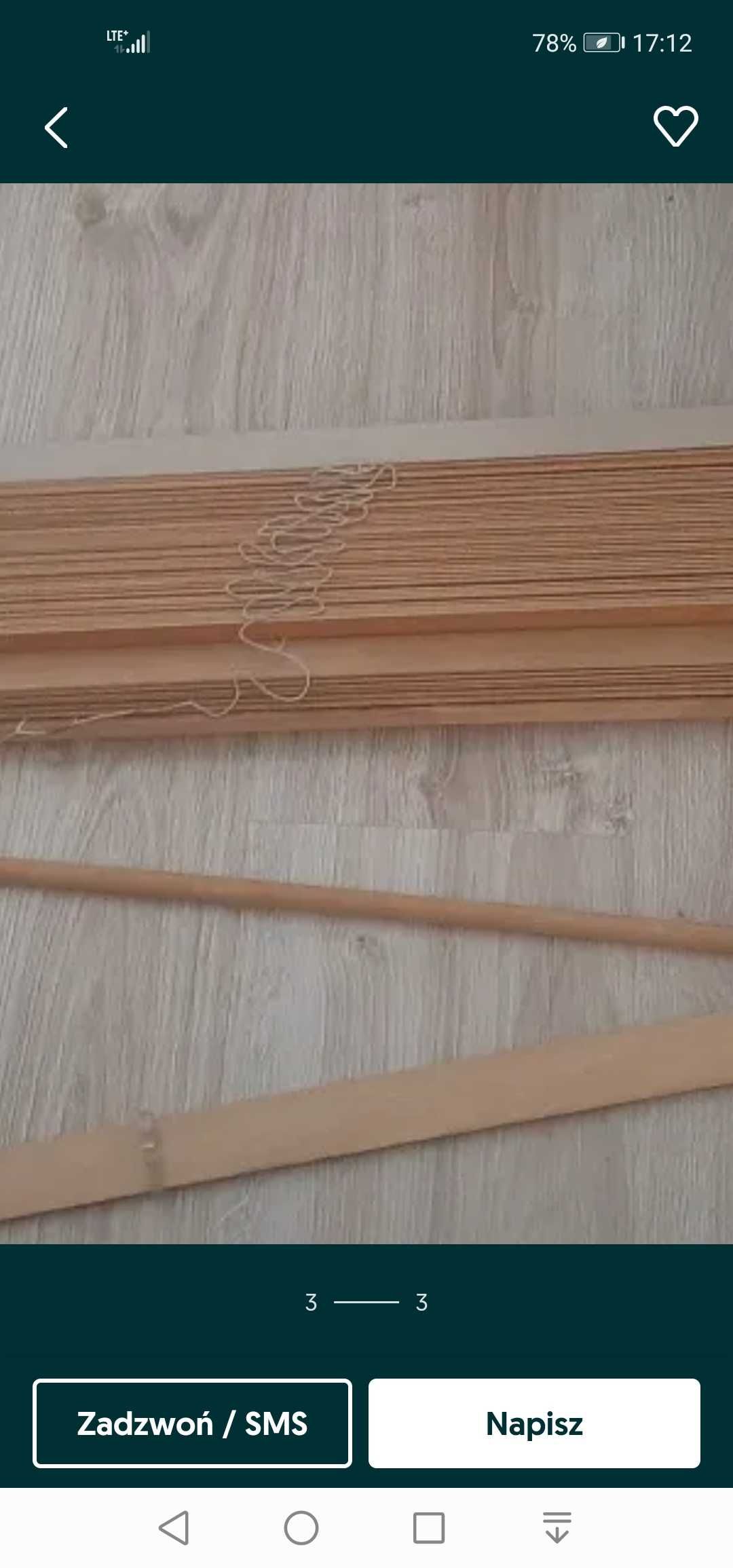 Zaluzje drewniane