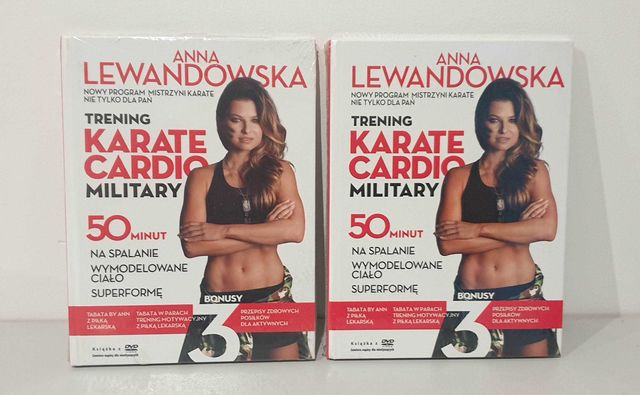 DVD  Ćwiczenia Anna Lewandowska. Trening  Cardio nowa Folia