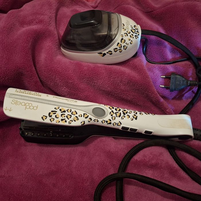 Prancha Loreal Professionnel & Rowenta steam pro a vapor - edição espe