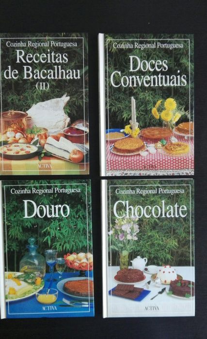 Diversos livros de culinária