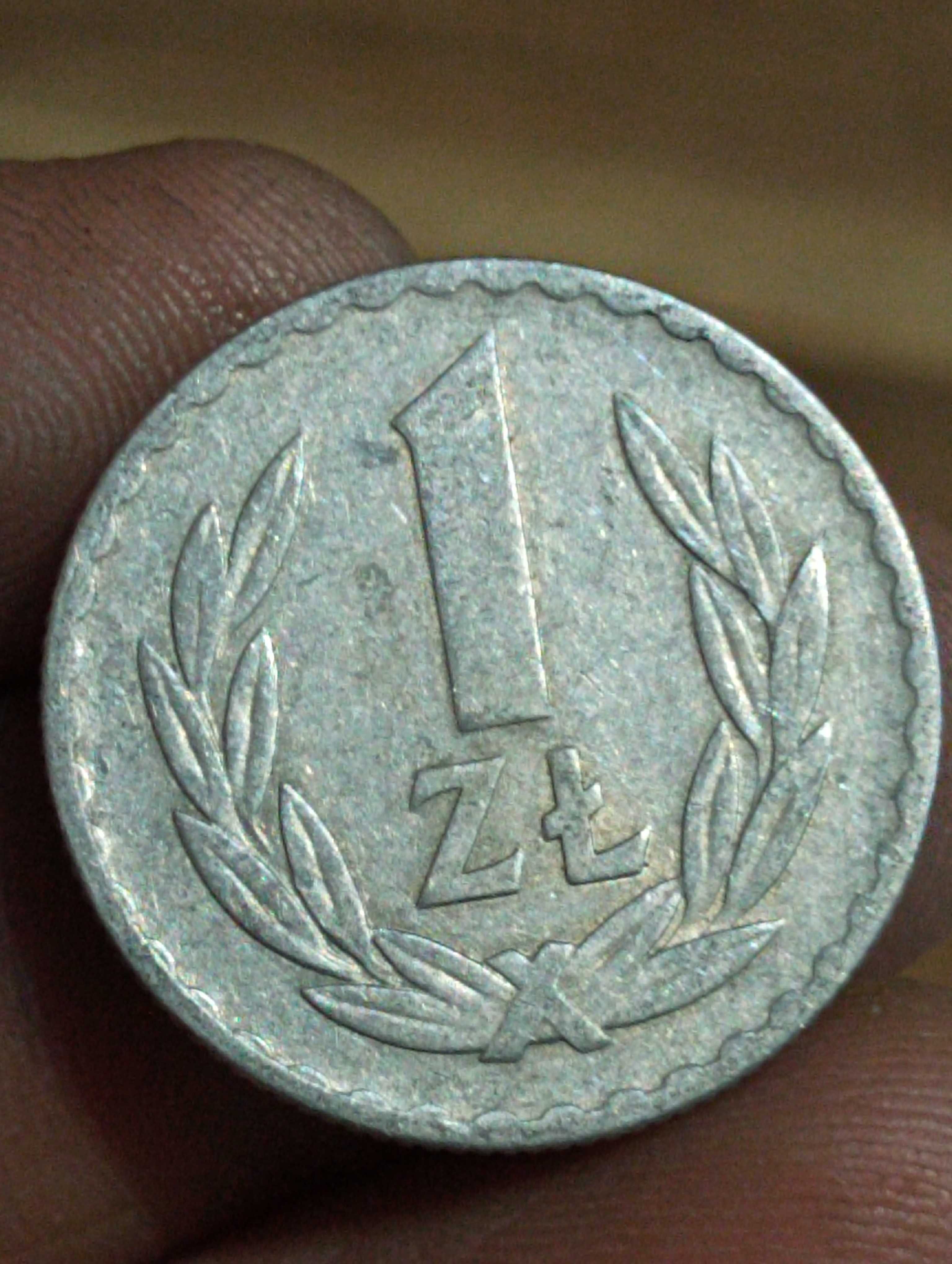 Moneta 1 zloty 1949 rok bzm